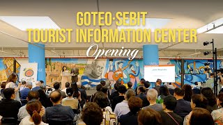 Goteo Sebit Tourist Information Center Opening Ceremony  Picasso Mural Street Tourist Services [upl. by Bret]