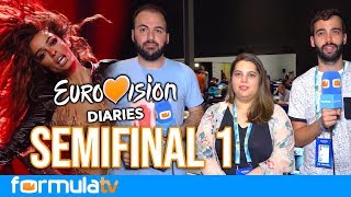 Semifinal 1 Nuestra apuesta de clasificados  Eurovisión 2018  Eurovisión Diaries [upl. by Nnylireg568]