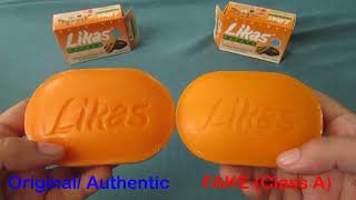 UPDATED ORIGINAL LIKAS PAPAYA SOAP VS LIKAS PAPAYA SOAP FAKE CLASS A [upl. by Analihp378]