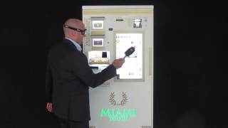 Distributore automatico sigarette Laservideo Miami touch [upl. by Jeanelle]