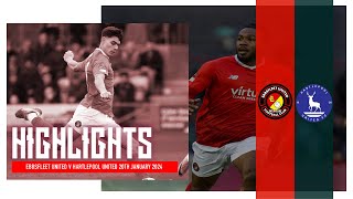 HIGHLIGHTS  Ebbsfleet United Vs Hartlepool United [upl. by Hana68]