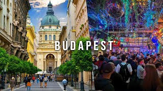 Budapest 🇭🇺 Hungary  Day amp Night Walking Tour September 2024 4K  60fps [upl. by Anid111]