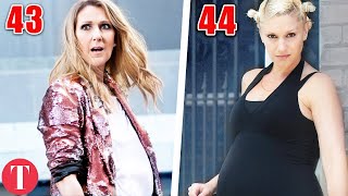 25 Celebrities Who Got Pregnant After 40 Years Old [upl. by Alakim]