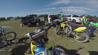 New 2018 Suzuki RMZ 450 Test Ride [upl. by Joletta531]