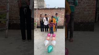 Last me dekho kya hua 🤪😄 shorts funny comedy balloon ytshorts comedyvideo funnyshorts [upl. by Euqinorev]