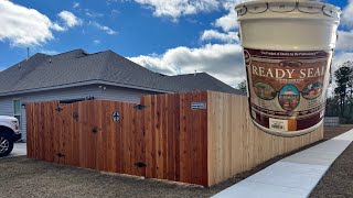 Ready Seal Exterior Wood Stain Review [upl. by Esinek]