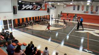 Newberry Varsity Volleyball vs Rudyard [upl. by Leviralc]