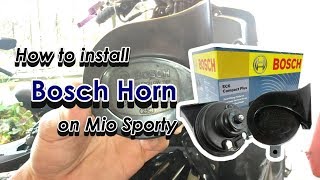 Bosch Compact Horn Installation [upl. by Favin]