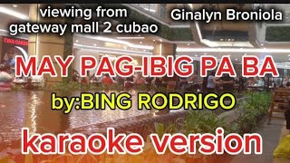 May Pagibig pa ba karaoke bybing Rodrigo foryou karaoke karaokeopm karaokemusic opm music [upl. by Milzie220]