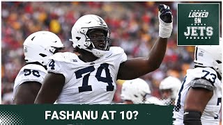 Olu Fashanus 2024 NFL Draft Stock Might Be Falling New York Jets Could Benefit [upl. by Yerffej]