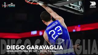 Diego Garavaglia Fiba WC U17 Highlights [upl. by Gyatt729]