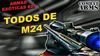 COMBAT ARMS  ARMAS EXÓTICAS 25  TODOS DE M24 [upl. by Schiro]