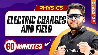 Electric Charge amp Field in 60 Minutes  Class 12th Physics Chapter 1  Mind Map Series [upl. by Holland]