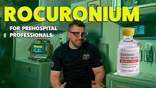 Rocuronium  For Paramedics  Paralytics used in Rapid Sequence Intubation [upl. by Sylram257]