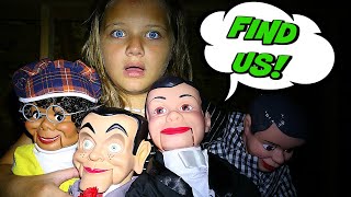 HIDE and Seek with Slappy and Slappys Family Slappy is Back Goosebumps in Real Life [upl. by Ashbaugh]