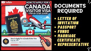 Apply Parents Visitor Visa Canada 2025  Step By Step  Tutorial  Tourist Visa [upl. by Ainimreh699]