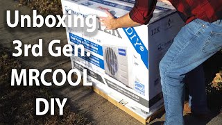 MRCOOL DIY Generation 3 UNBOXING [upl. by Ydnahs]