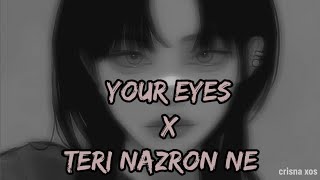 Barney sku  Your Eyes X Teri Nazron Lyrics videos [upl. by Lanam601]