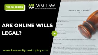 Are Online Wills Legal [upl. by Elatnahc]