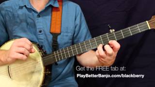 Blackberry Blossom  Clawhammer Banjo  Full FREE Lesson amp Tab [upl. by Ahsataj]