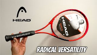 Head Radical Versatility Tennis Racket [upl. by Lenad]