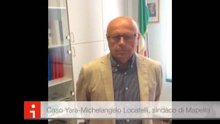 Caso YaraIl sindaco di Mapello Michelangelo Locatelli [upl. by Emilia]