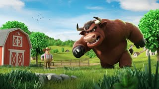 The Farmer And A Monster Bull  Nursery Rhymes And Kids Stories  Kiddylands [upl. by Dre]