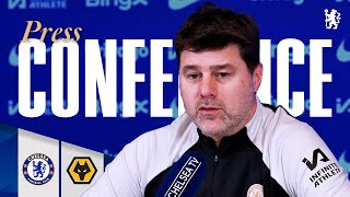 POCHETTINO  Chelsea vs Wolves Press Conference  Prematch  020224  Chelsea FC [upl. by Ellehcyt]