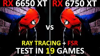 RX 6650 XT vs RX 6750 XT  Test in 19 Games  1080p  1440p  How Big Is The Difference 🤔  2024 [upl. by Lazar]