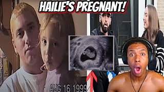 They Grow Up So Fast🥲 Haileys Pregnant Eminems A Grandpa [upl. by Anoel]