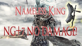 Nameless King NG7 NO DAMAGE  Dark Souls 3 [upl. by Telfore]