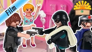 EXPLOSION im CUPCAKE LADEN nach SEK EINSATZ  FAMILIE Bergmann 56  Staffel 2  Playmobil Film [upl. by Arlen]