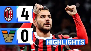 Milan  Venezia  40  Gli Highlights  Lega Serie A 202425  milan venezia [upl. by Nevins]