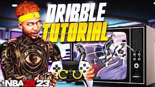 THE 1 ADVANCED DRIBBLE TUTORIAL WHANDCAM ON NBA 2K23 HOW TO STEEZO GLITCH FREEZE SPIN AND MORE [upl. by Akkeber78]