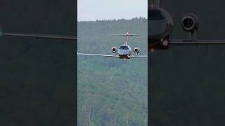 RC Honda jet low passes and landing [upl. by Ulrica]