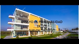 ENSAYO DE PERMEABILIDAD IN SITU [upl. by Orat3]