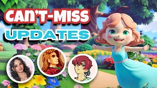 Just Announced Animal Crossing Stardew amp Dreamlight Valley  more game updates Cozy Chat Podcast [upl. by Cutcheon]