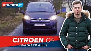 CITROEN C4 GRAND PICASSO  gdzie jeszcze można wstawić szybę  Test OTOMOTO TV [upl. by Novahc]