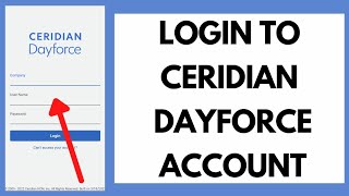 Dayforce Login 2022  Ceridian Dayforce Login  dayforcehcmcom Sign in Tutorial [upl. by Odrick153]