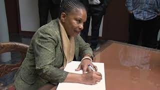 Christiane Taubira à lécole nationale de protection judiciaire de la jeunesse [upl. by Thia]