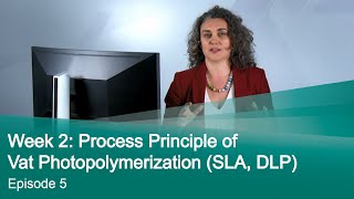 Episode 5 Process Principle of Vat Photopolymerization VP SLA DLP [upl. by Shell]