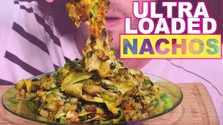 HD ASMR LOADED NACHOS  NO TALKING HIFI CLOSE UP SOUND  먹방 [upl. by Bow]