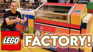 EPIC LEGO Store Minifigure Factory Experience [upl. by Onofredo]