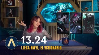 Actualizando LoL 1324 ¡Llega Hwei el Visionario  League of Legends [upl. by Yrelav]