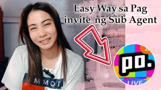 Poppo App Paano mag invite ng SubAgent Newbies amp Beginners🍂🦋 [upl. by Huggins210]