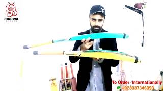 Super 6 Hard Tennis Cricket Bat  Corival Sports  Made in Sialkot Pakistan [upl. by Maurer]