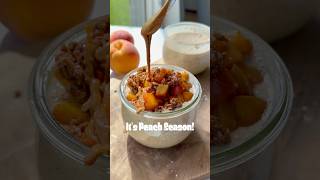 Peach Cobbler 22g protein 🍑 [upl. by Carlson]