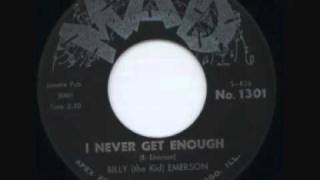 Billy the kid Emerson  I never get enough [upl. by Aleris]