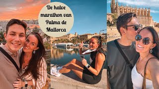 SAMEN MET MIKE EEN WEEKENDJE NAAR MALLORCA VOOR DE HALVE MARATHON 🏃🏼‍♀️☀️ Cinns World [upl. by Tonina197]