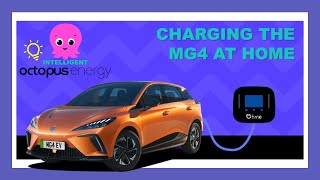 Home charging the MG4 with Intelligent Octopus Go  Ohme Charger Settings [upl. by Barhos]